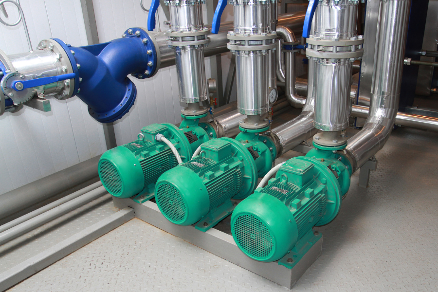 Water pressure booster pumps