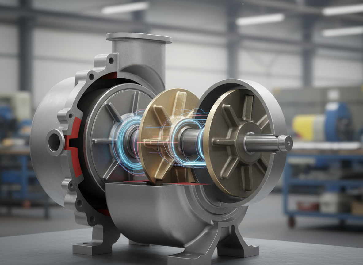 Key Differences Between Open, Semi-Open, Closed, Vortex, Cutter and Screw Impellers