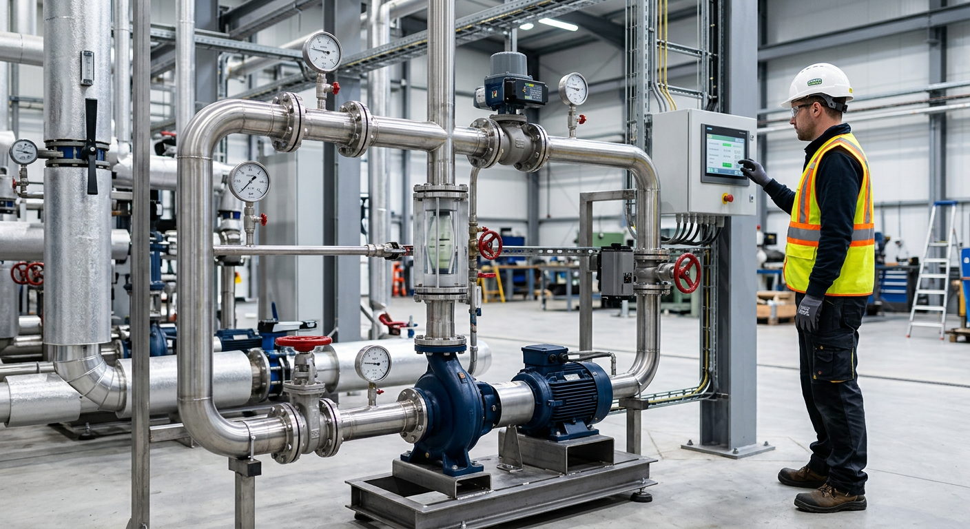 Practical Operating Guidelines for Grundfos Circulating Pumps in Industrial Facilities